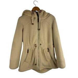 Koolaburra by UGG Small Bonded Fleece‎ Tan / Beige Jacket Coat Sherpa